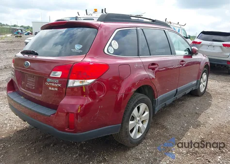 2012 Subaru Outback 3.6R Limited from USA, damaged, VIN 4S4BRDKCXC2246183